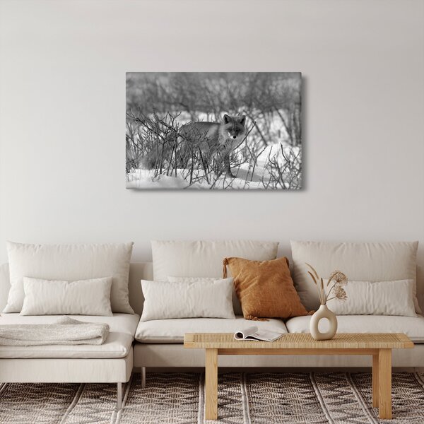 Slika - Lisica zimi (90x60 cm)