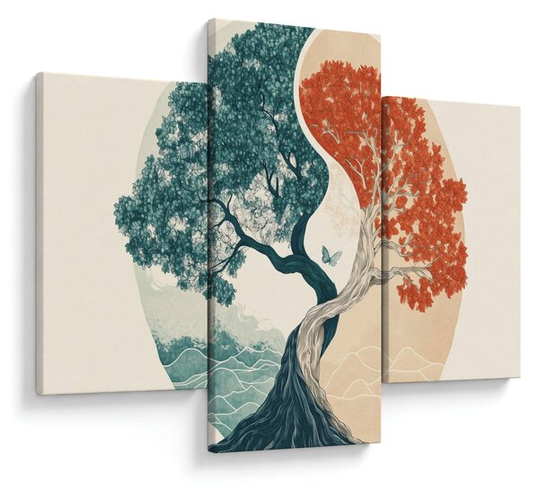 Slika – Drvo puno energije (90x60 cm)
