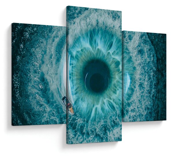 Slika mora s brodom (90x60 cm)
