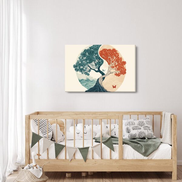 Slika – Drvo puno energije (90x60 cm)
