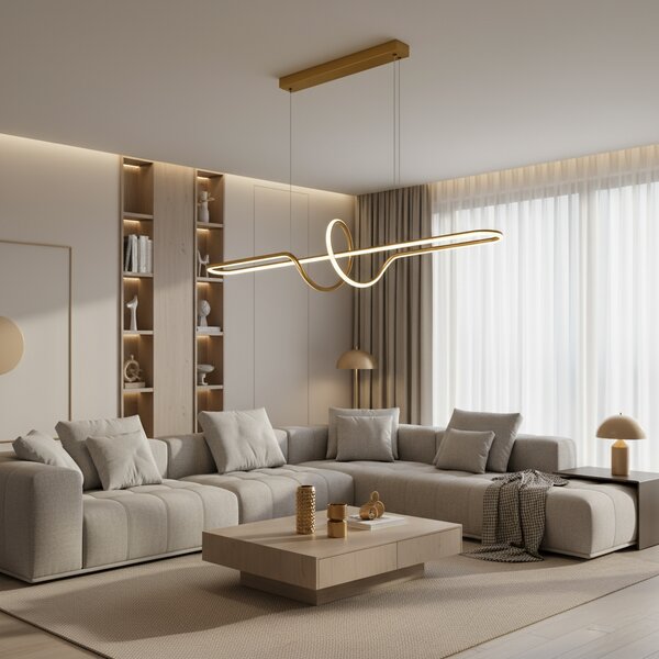 LED svijetiljka LHJ038-CP BRUSH GOLD