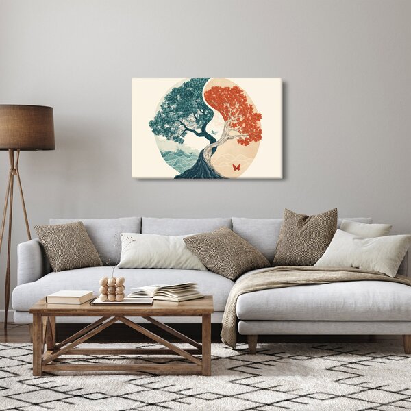 Slika – Drvo puno energije (90x60 cm)
