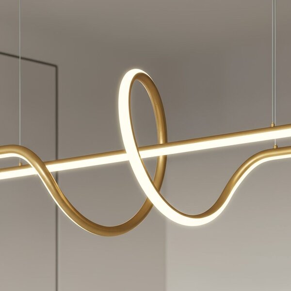 LED svijetiljka LHJ038-CP BRUSH GOLD