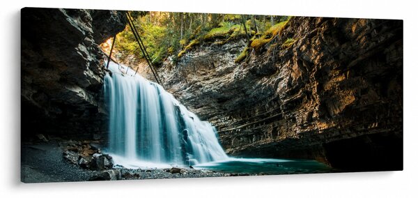 Slika šumskog vodopada (120x50 cm)