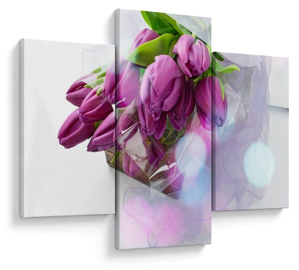 Slika - buket tulipana (90x60 cm)