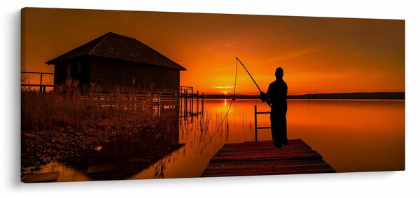 Slika ribara (120x50 cm)