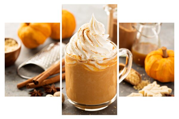 Slika - Latte od bundeve (90x60 cm)