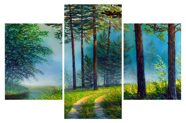 Slika - Ulje na platnu pejzaža (90x60 cm)