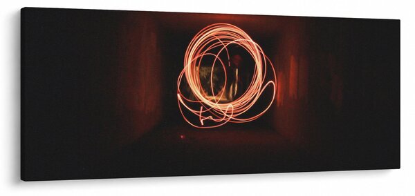 Slika - linije u tunelu (120x50 cm)