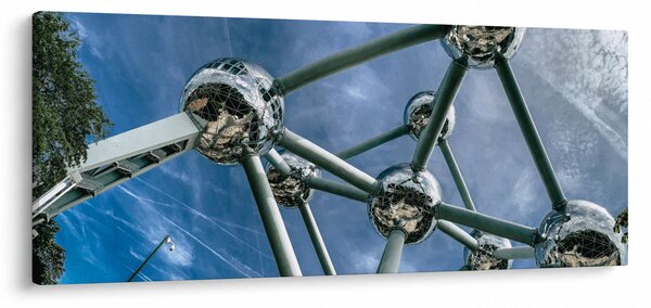 Slika - Atomium u Bruxellesu (120x50 cm)