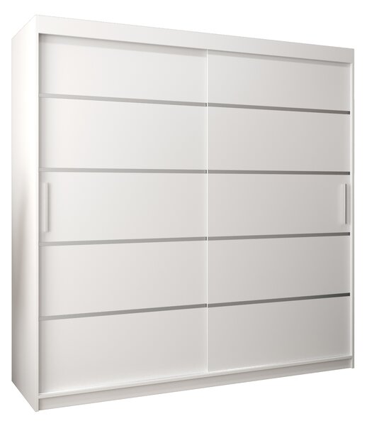 Ormar za garderobu 200 cm Verika 1 200 (bijela)