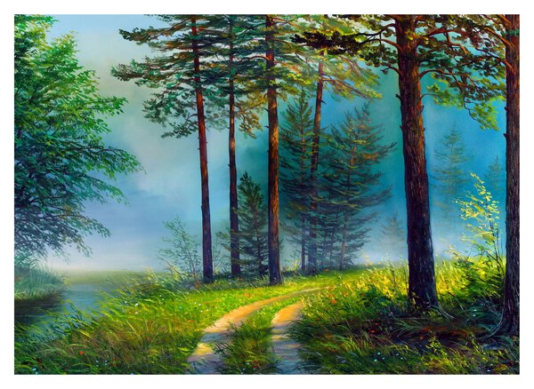 Slika - Ulje na platnu pejzaža (70x50 cm)