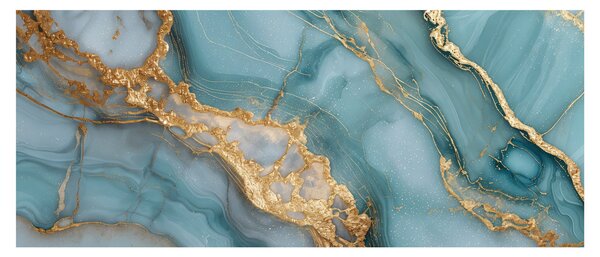 Slika - Tirkizni mramor (120x50 cm)