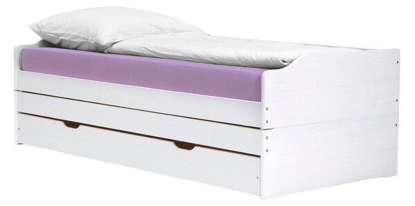 Zondo Krevet s pomoćnim ležajevima Flapi (bijela) . 1063845