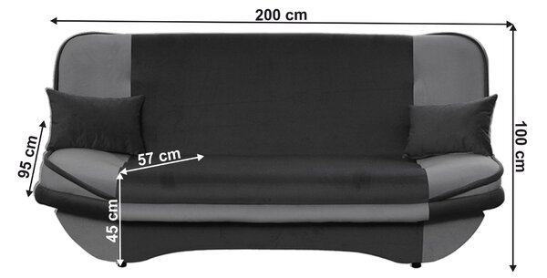 Sofa na razvlačenje Gapo (soro 90 + soro 97)