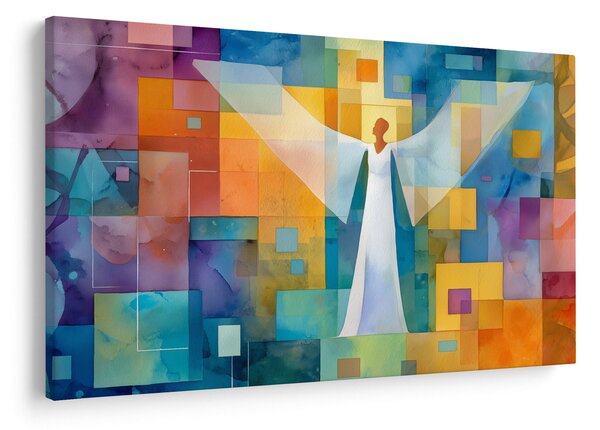 Slika - Geometrijski anđeo (90x60 cm)