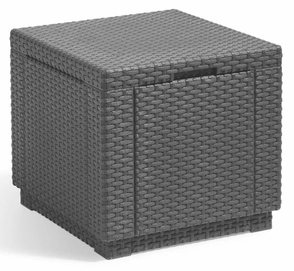 Keter tabure za pohranu Cube boja grafita 213816