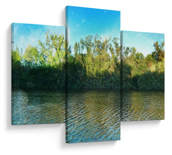 Slika - jezero (90x60 cm)