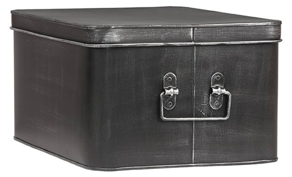 LABEL51 kutija za pohranu Media 35 x 27 x 18 cm XL antikno crna