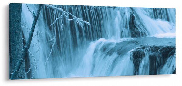 Slika - ledeni slapovi (120x50 cm)