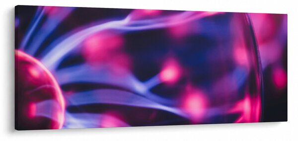 Apstraktna ljubičasta slika (120x50 cm)