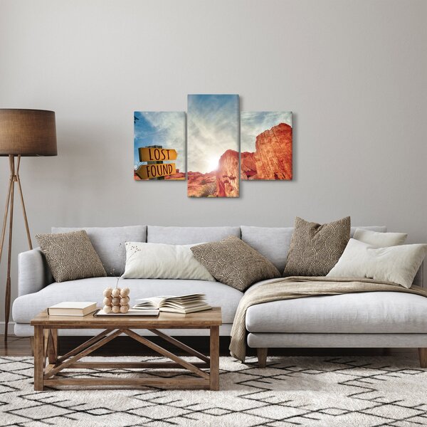 Slika putokaza s natpisom (90x60 cm)