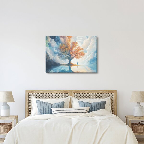 Slika – Drvo života i ljubavi (70x50 cm)