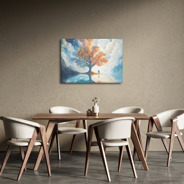 Slika – Drvo života i ljubavi (70x50 cm)