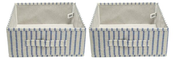 Sinsay - Sklopive kutije za pohranu s prugama 2 pack