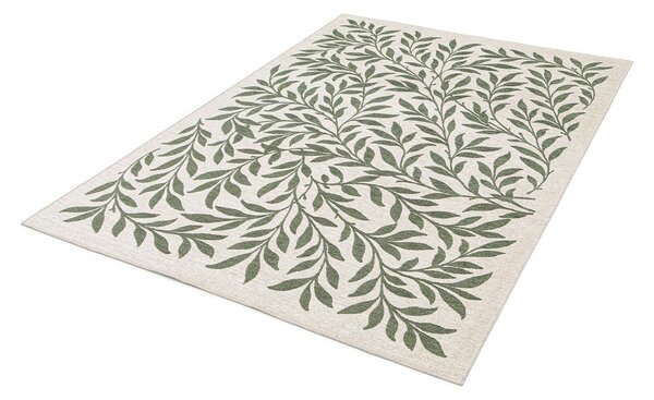 Zeleni/krem unutarnji i vanjski tepih 80x150 cm Lua – Universal