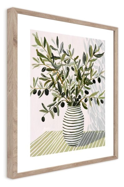 Tiskana slika s okvirom 40x50 cm Olive Bunch II – Styler