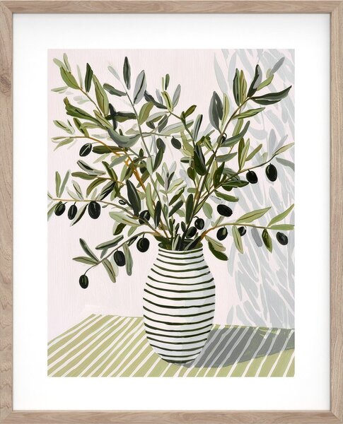 Tiskana slika s okvirom 40x50 cm Olive Bunch II – Styler