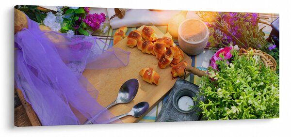 Slikanje - ljetni piknik (120x50 cm)
