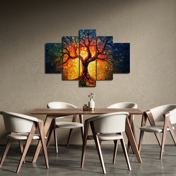 Slika - Stablo života u mozaiku (150x105 cm)
