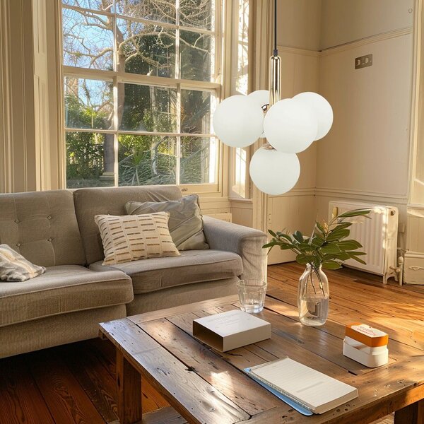 Lampa Viseća APP1574-5CP Gold