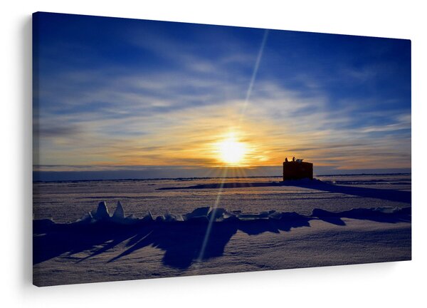 Slika - polarni krajolik (90x60 cm)