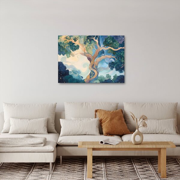 Slika – Svemirsko drvo (70x50 cm)