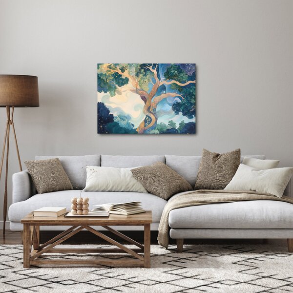 Slika – Svemirsko drvo (70x50 cm)