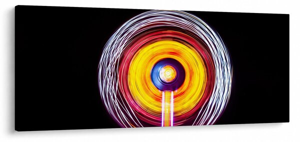 Slika svjetala u krugu (120x50 cm)