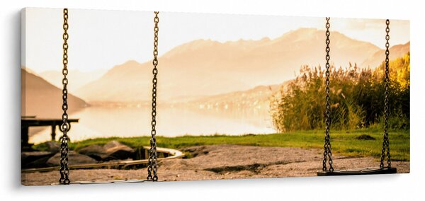 Slika ljuljačke u prirodi (120x50 cm)