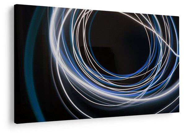 Slika plavih linija (90x60 cm)