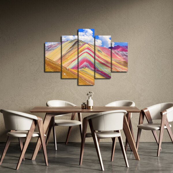 Slika - Rainbow Mountain, Peru (150x105 cm)