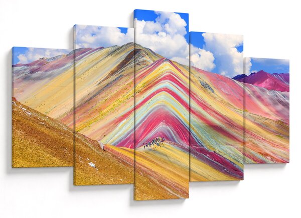 Slika - Rainbow Mountain, Peru (150x105 cm)
