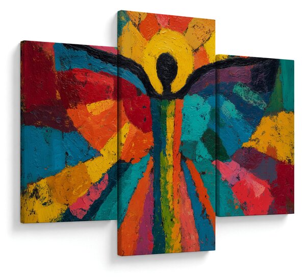 Slika - Oslikani anđeo (90x60 cm)