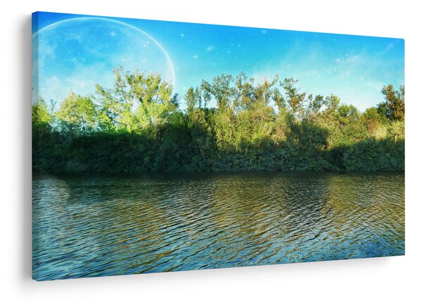 Slika - jezero (90x60 cm)