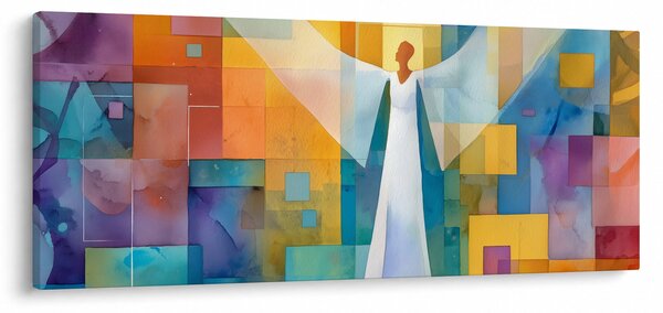 Slika - Geometrijski anđeo (120x50 cm)