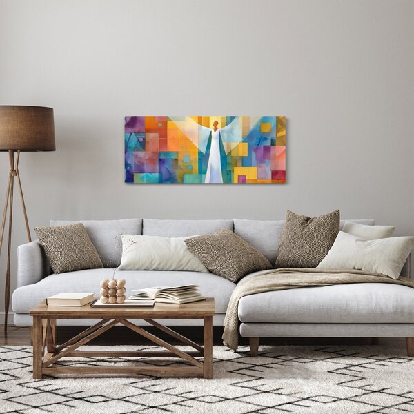 Slika - Geometrijski anđeo (120x50 cm)