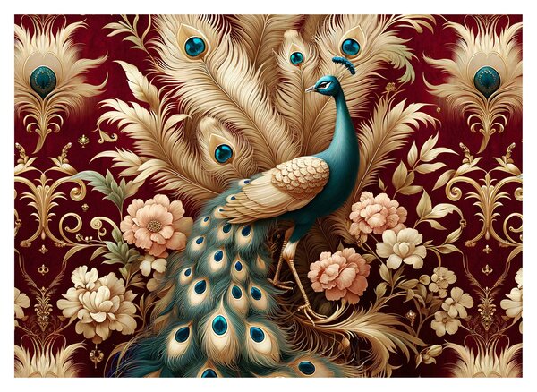 Slika – Elegantni paun (70x50 cm)