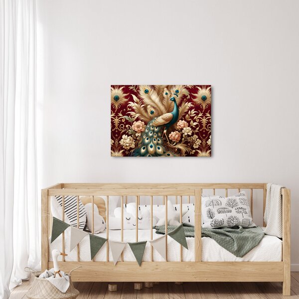 Slika – Elegantni paun (70x50 cm)