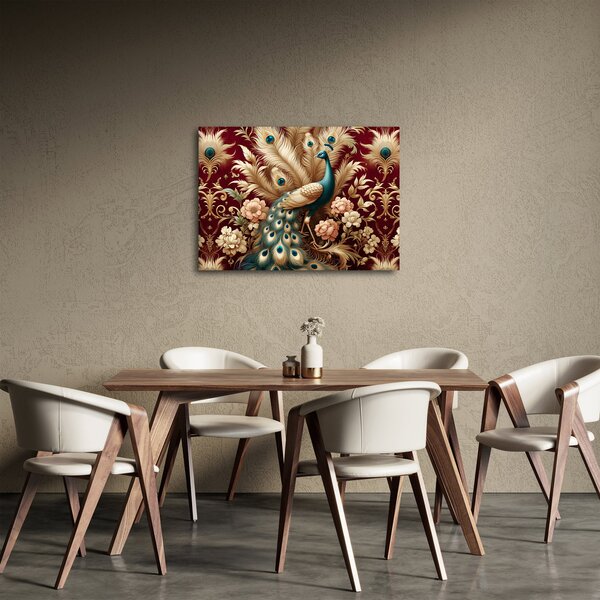 Slika – Elegantni paun (70x50 cm)